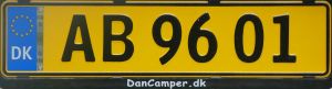 Standard commercial plate